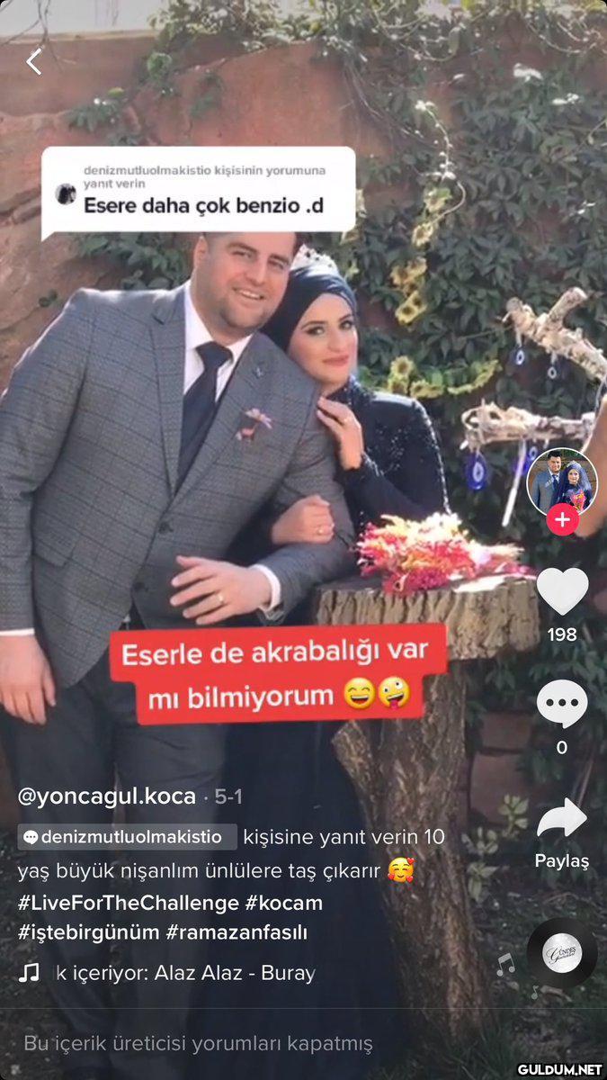 Sanırım bu ablanın eşi...