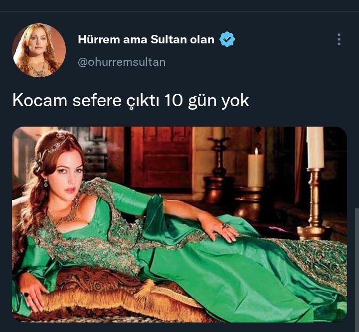 Hürrem ama Sultan olan...