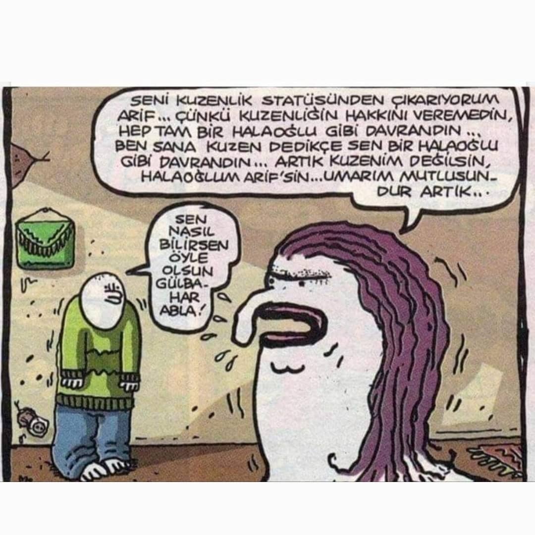 Seni kuzenlik statüsünden...