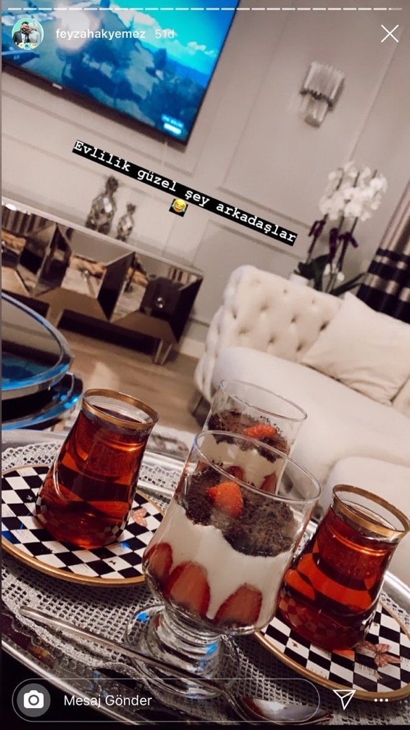 Niye bekarken cay icip...