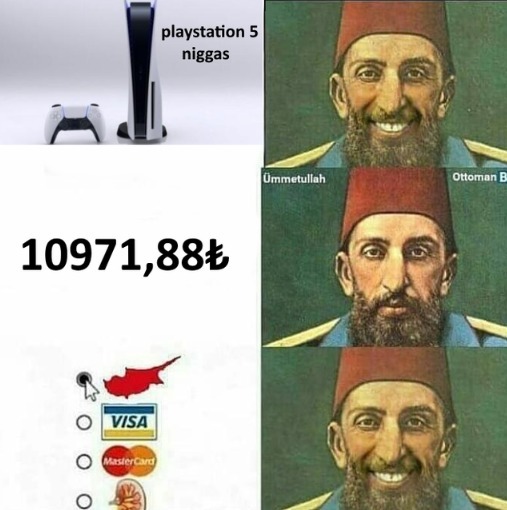 playstation 5 niggas...