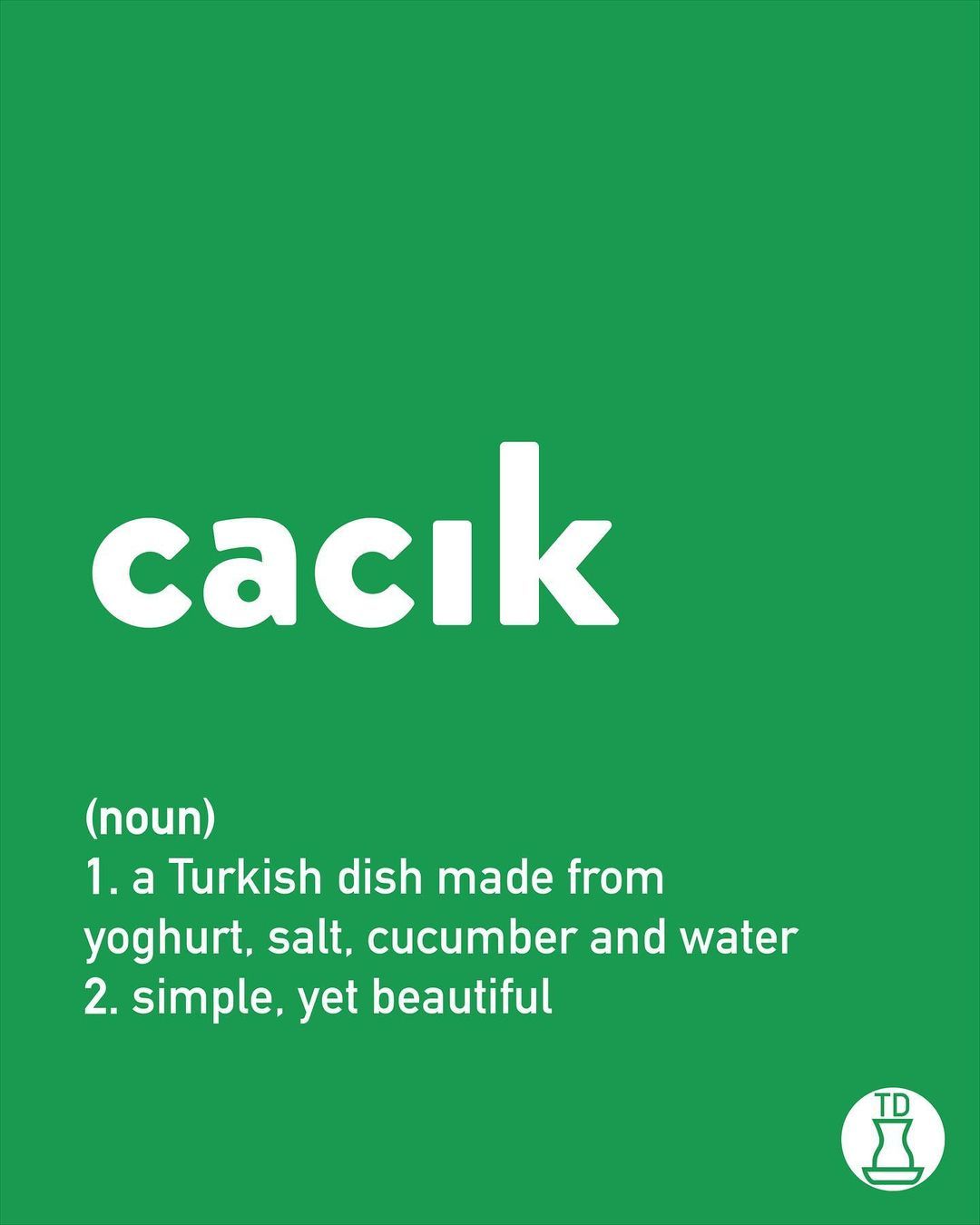 who can become cacık? 🥒 ...