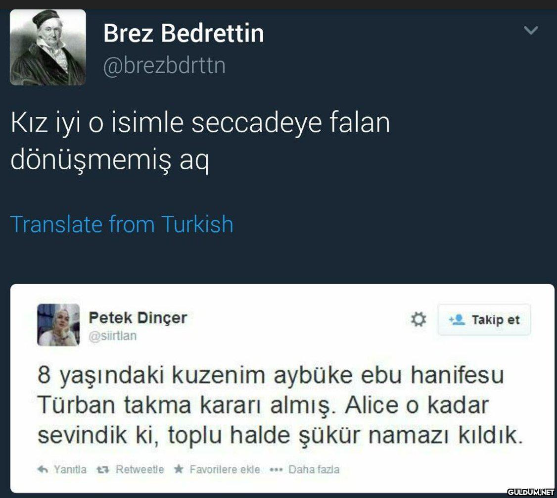 Brez Bedrettin @brezbdrttn...