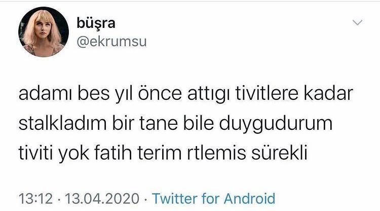 büşra @ekrumsu adamı bes...