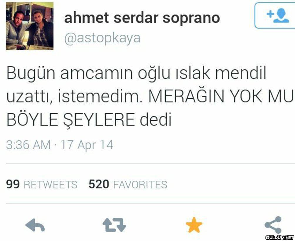 ahmet serdar soprano...