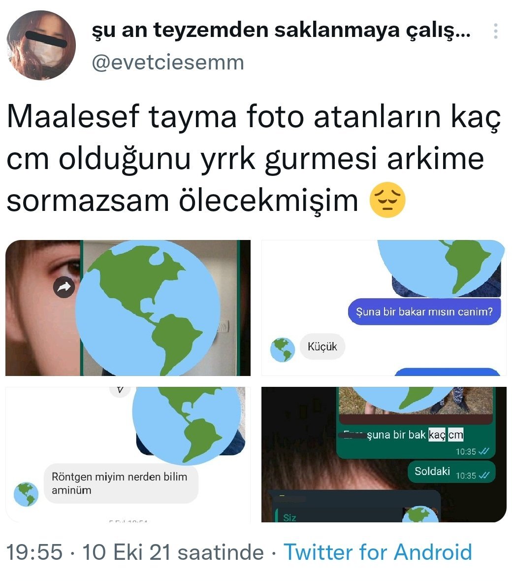 Fotolardan kaç cm olduğunu...