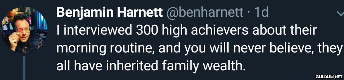 Benjamin Harnett...