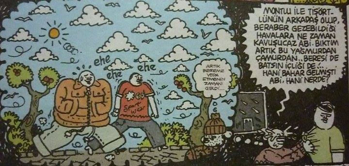 - montlu ile tişörtlünün...