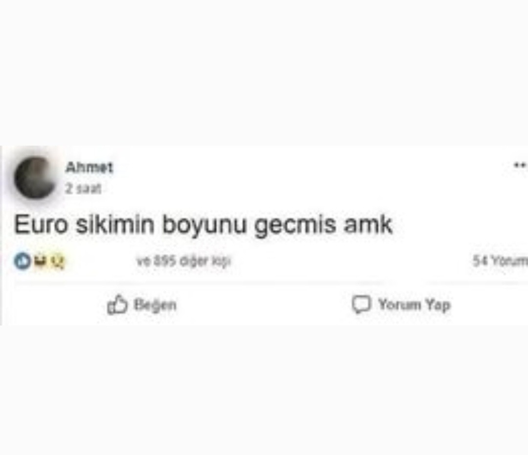 Ahmet 2 saat Euro sikimin...