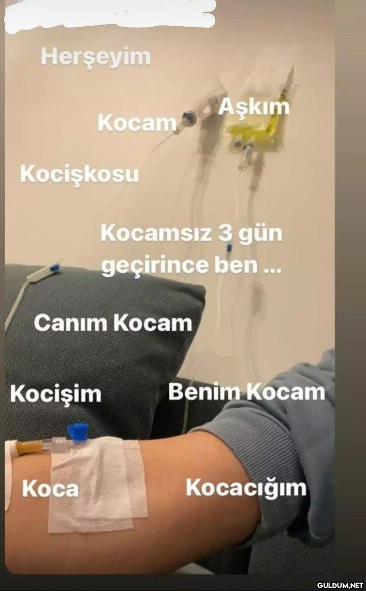 Kocasız bir gün bile...