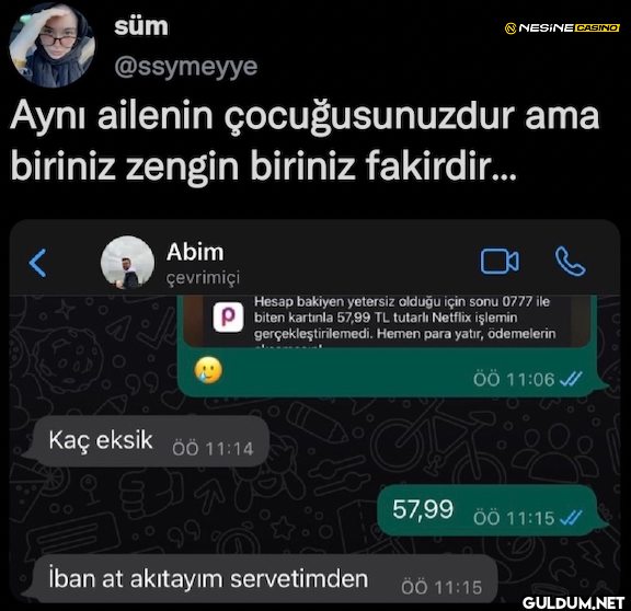NESINE CASINO Aynı ailenin...
