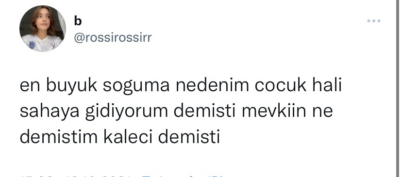 Kaleciler sevemez mi??   ...