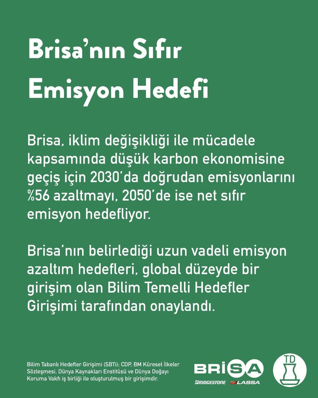 Güzel yarınlar ancak bugün...