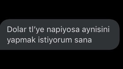 Dolar tl'ye napiyosa...