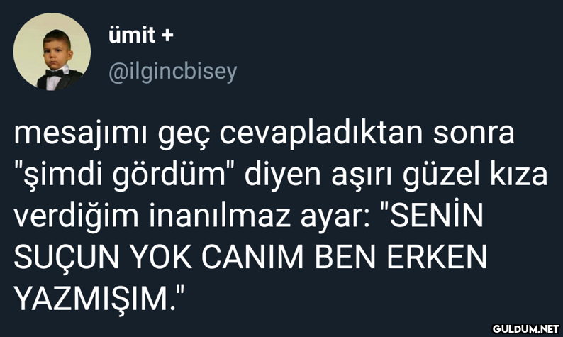 ümit + @ilgincbisey...