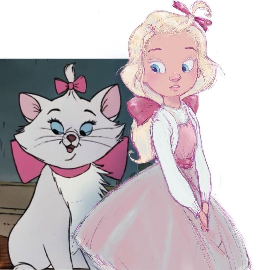 Disney animals reimagined...