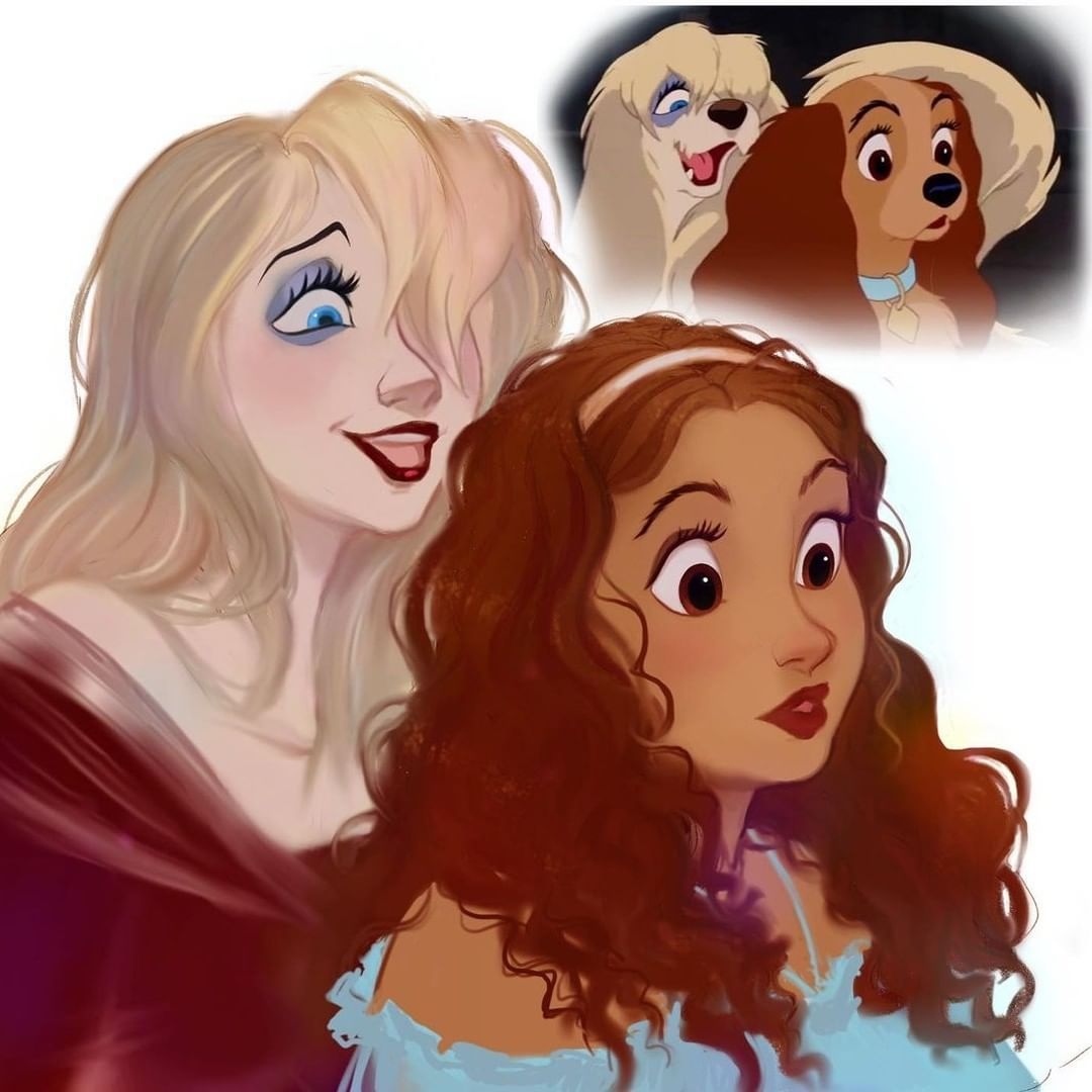 Disney animals reimagined...