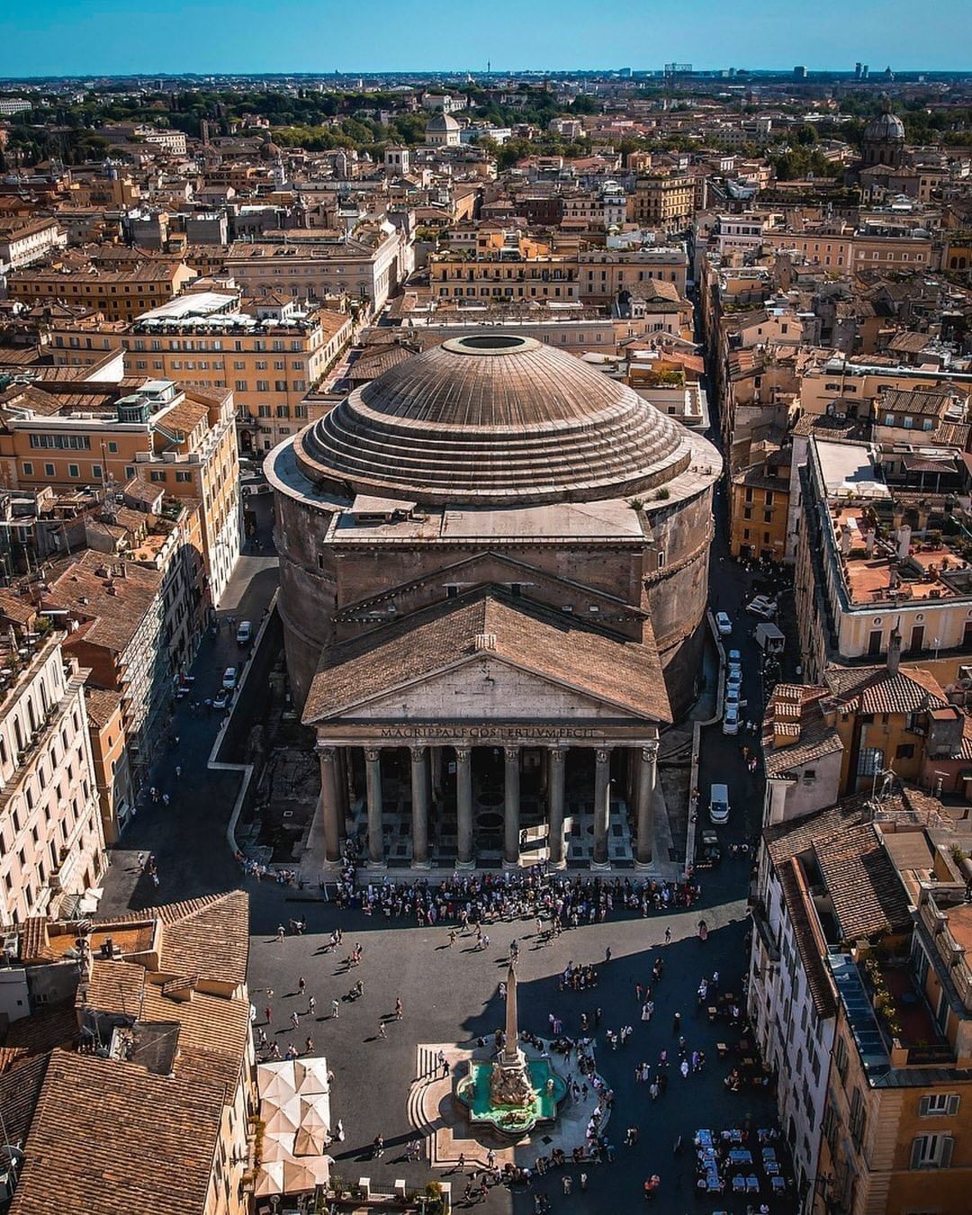 Rome certainly wasn't...