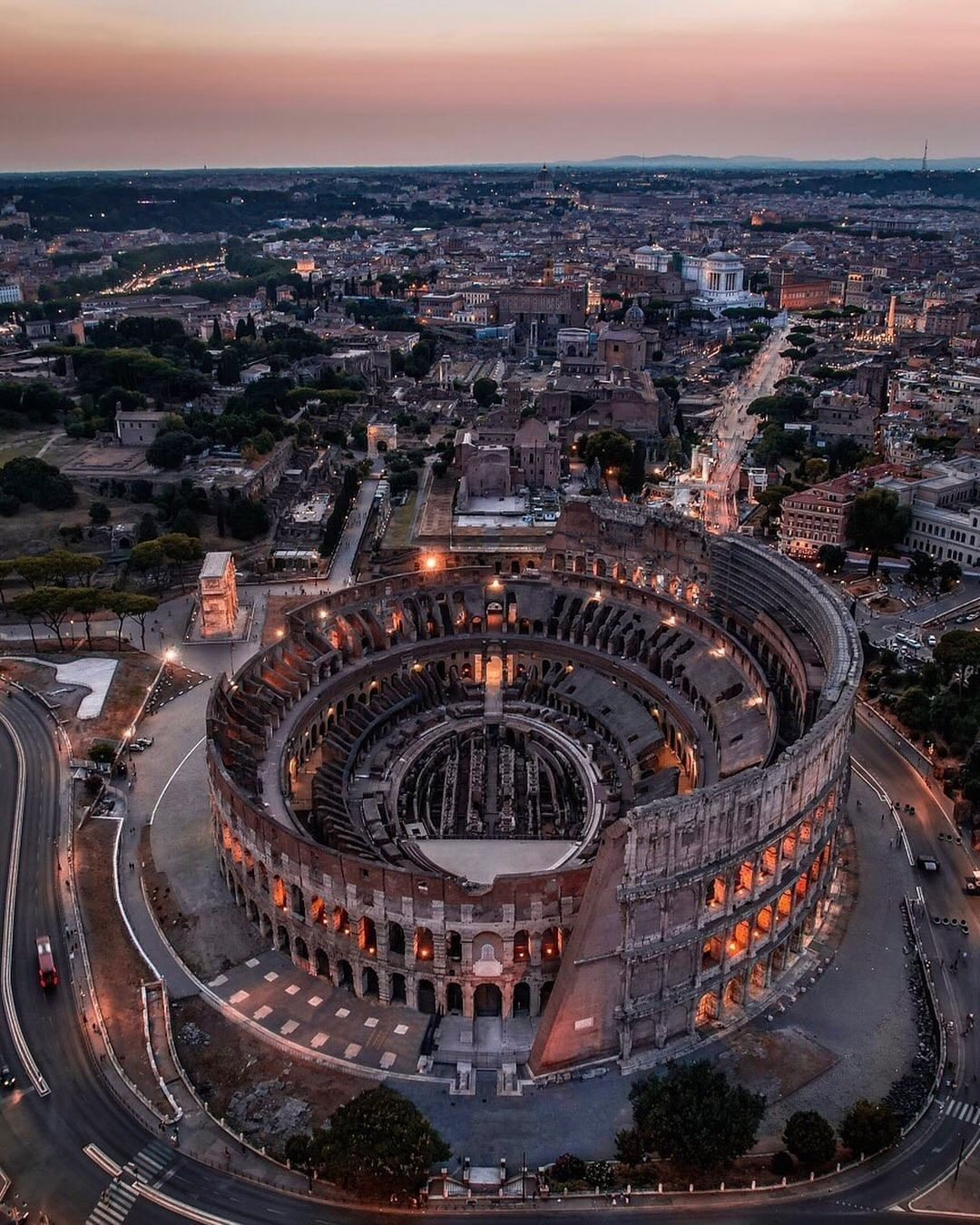 Rome certainly wasn't...