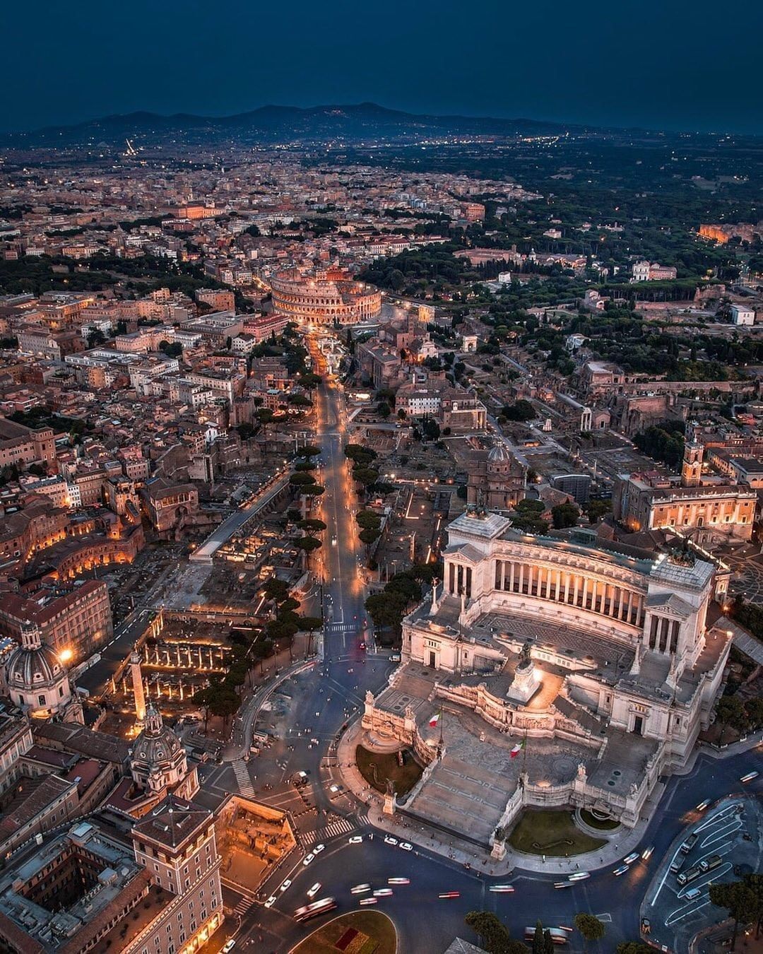 Rome certainly wasn't...