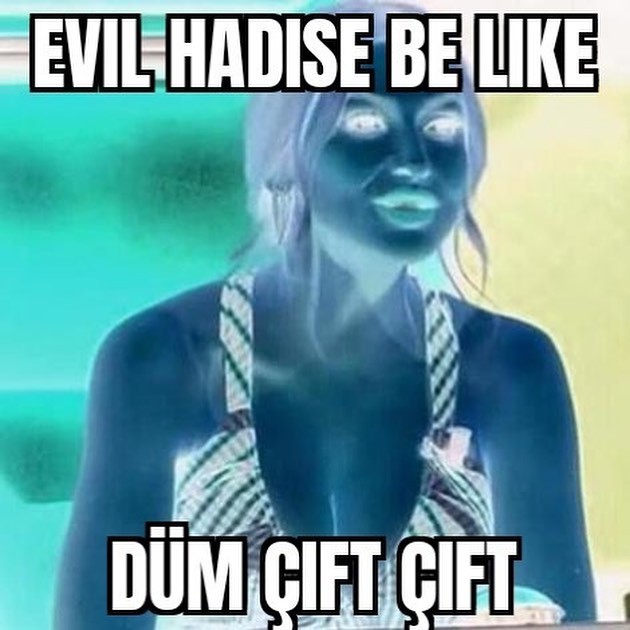 evil karakterler be...