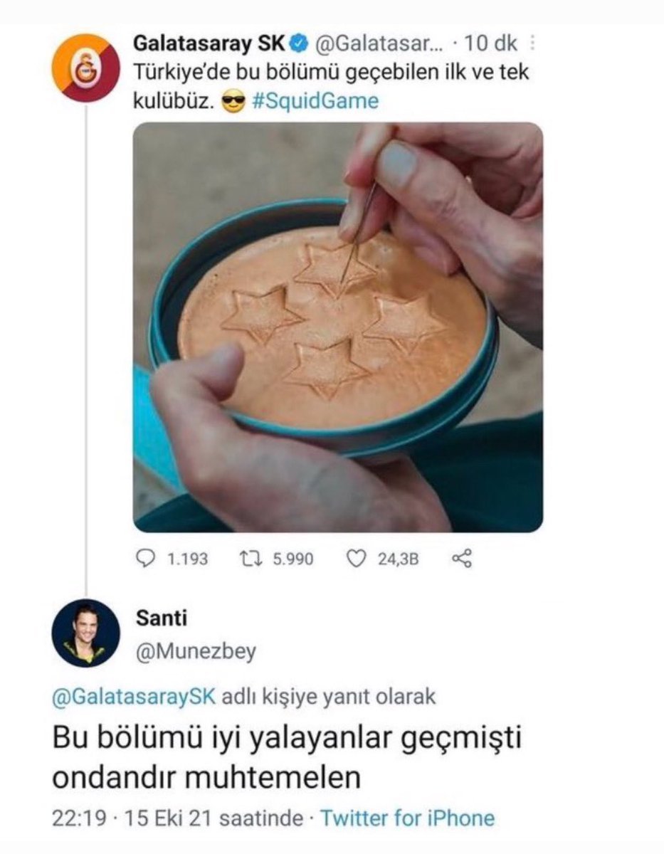 Günaydın    Galatasaray...