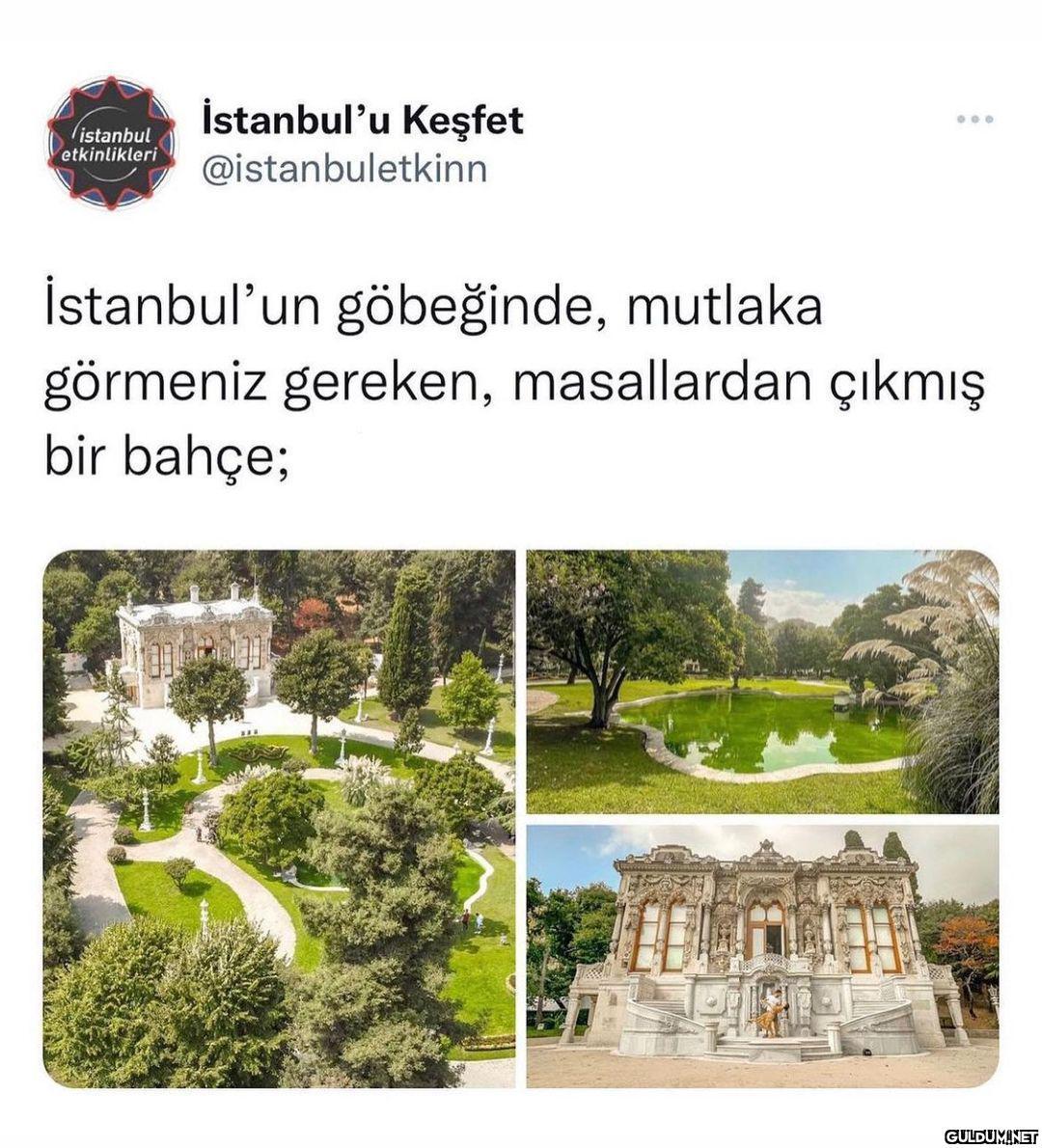 Bu harika yerlerin...