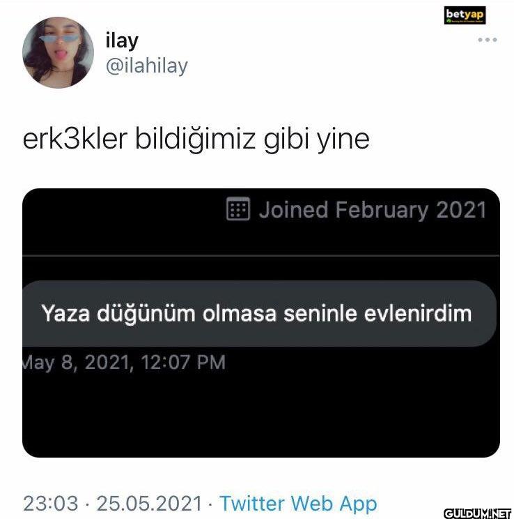 erk3kler bildiğimiz gibi...