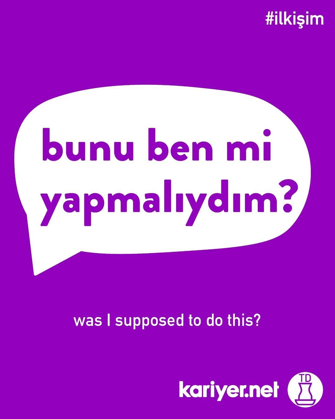 #ilkişim izde heyecandan...
