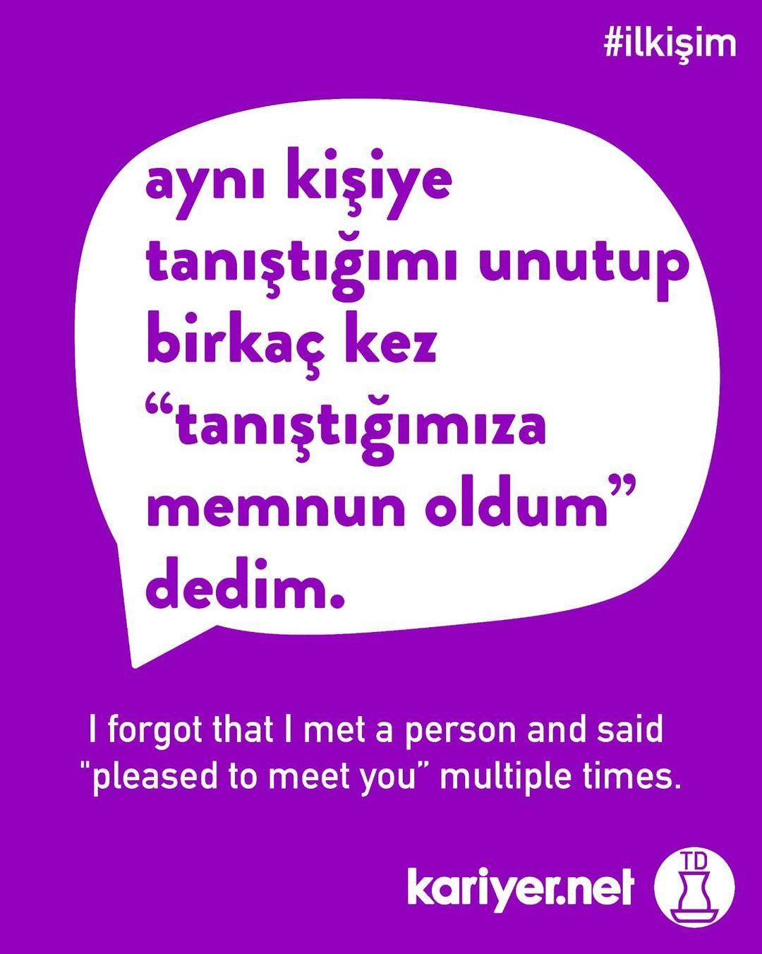 #ilkişim izde heyecandan...