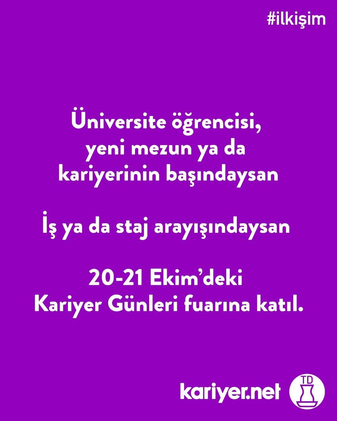 #ilkişim izde heyecandan...