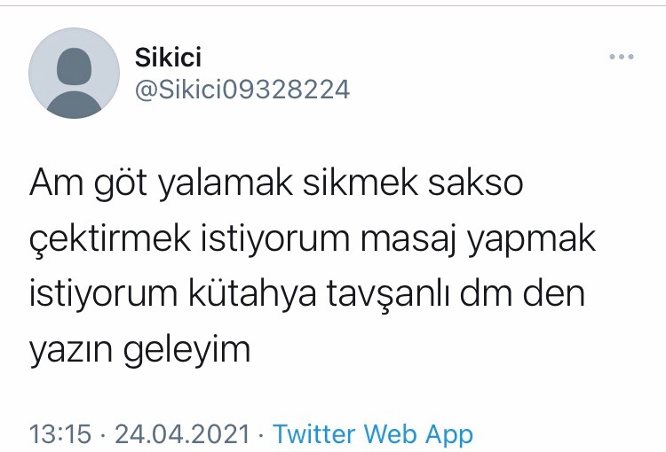 Reis sakin    Sikici...
