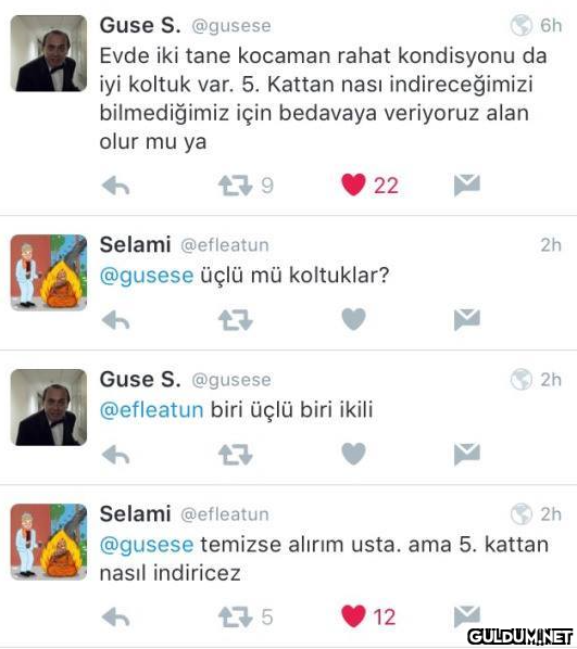 Guse S. @gusese 6h Evde...