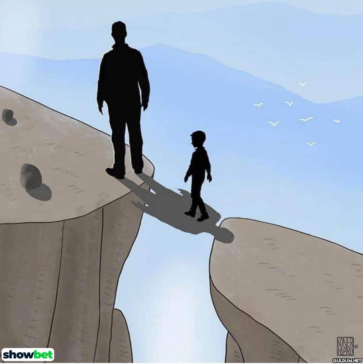Babalık ancak bu kadar...