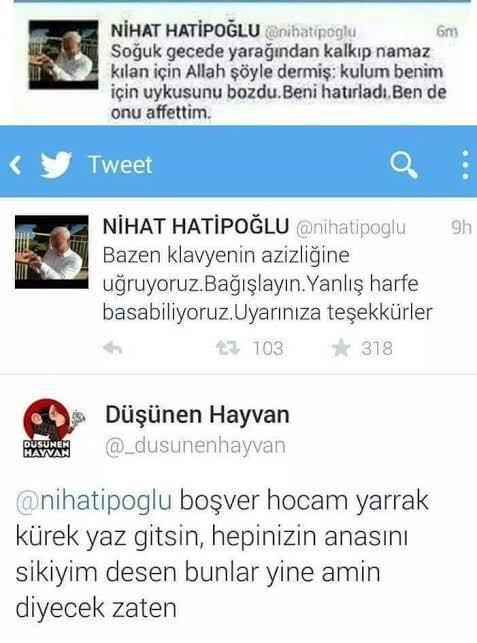 NİHAT HATİPOĞLU...