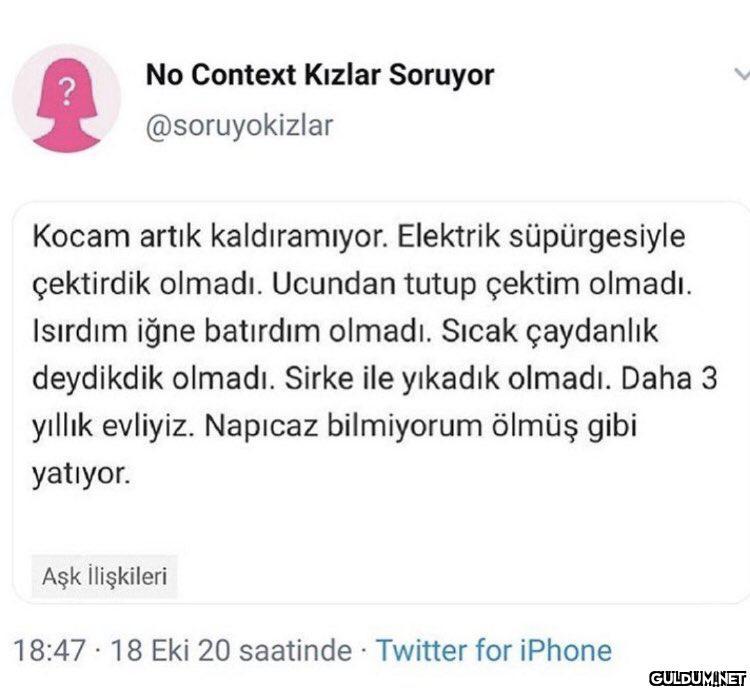 No Context Kızlar Soruyor...