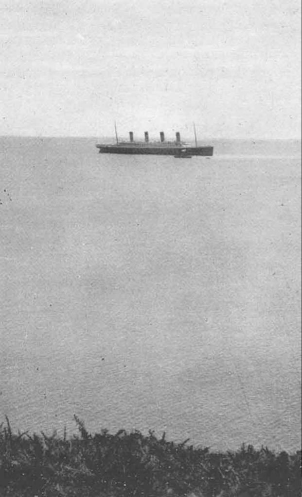 Titanik'in son fotoğrafı    Kaynak