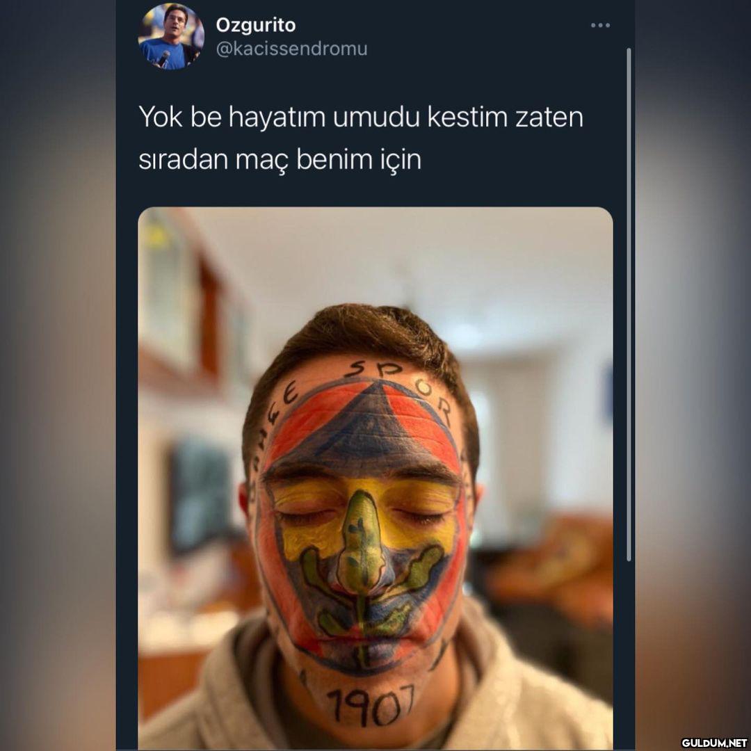 Aynen aşkm fanatik değilim...