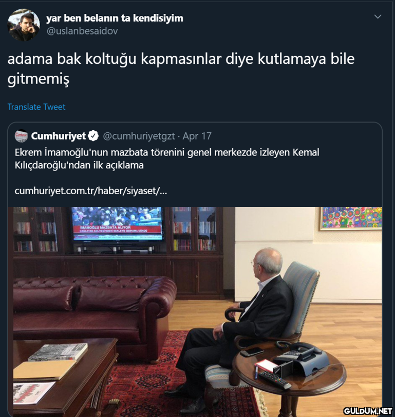 yar ben belanın ta...