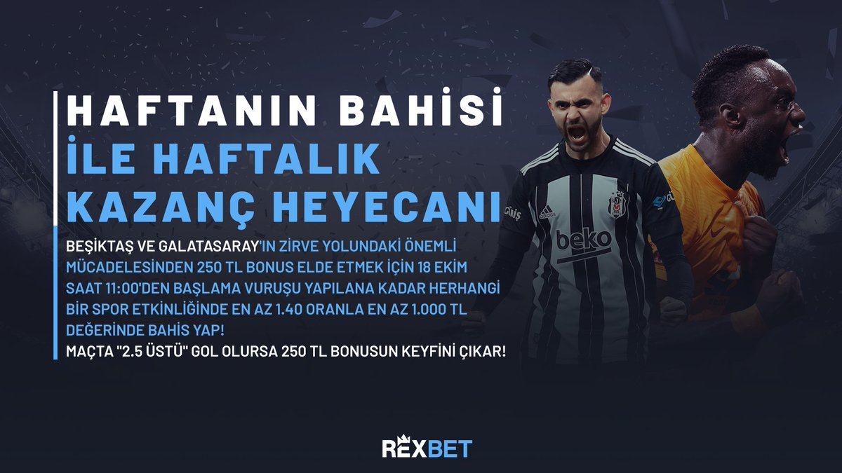HAFTANIN BAHİSİ İLE...