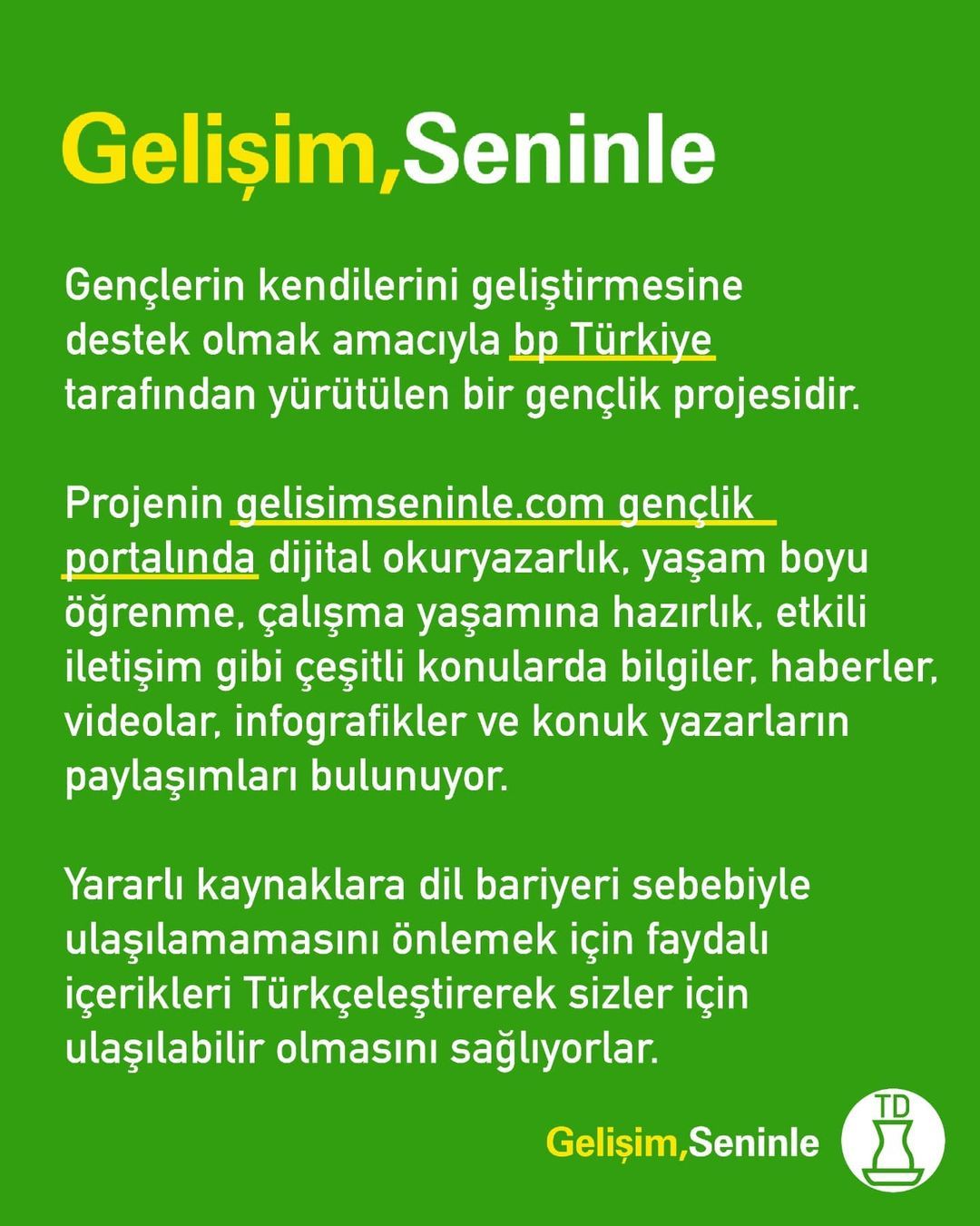 Gençlerin kendilerini...