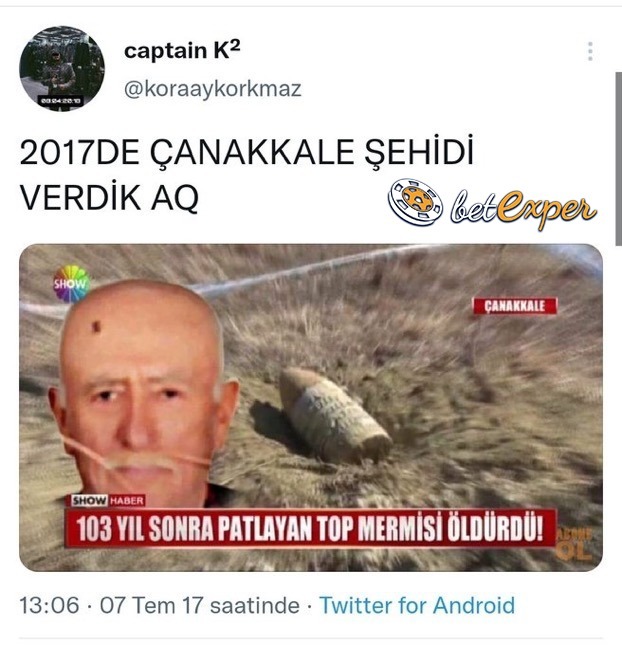 Memlekette sıradan bir gün...