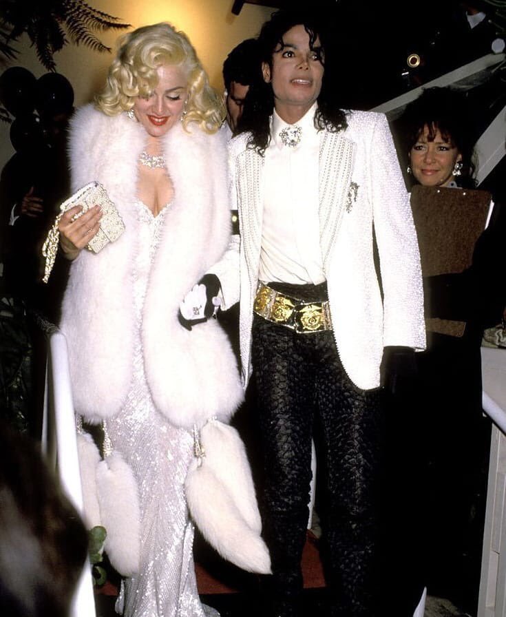 Madonna ve Michael Jackson...