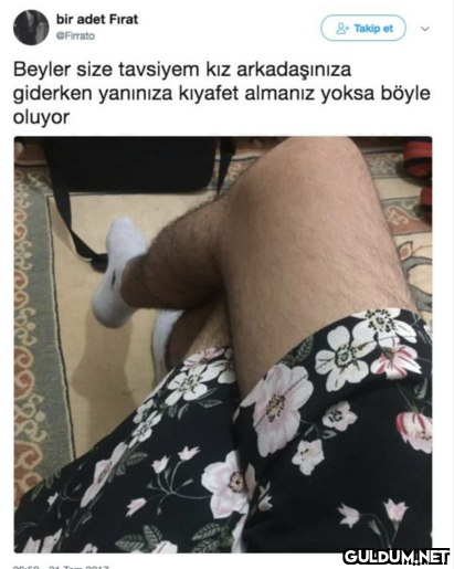 bir adet Fırat & Takip et...