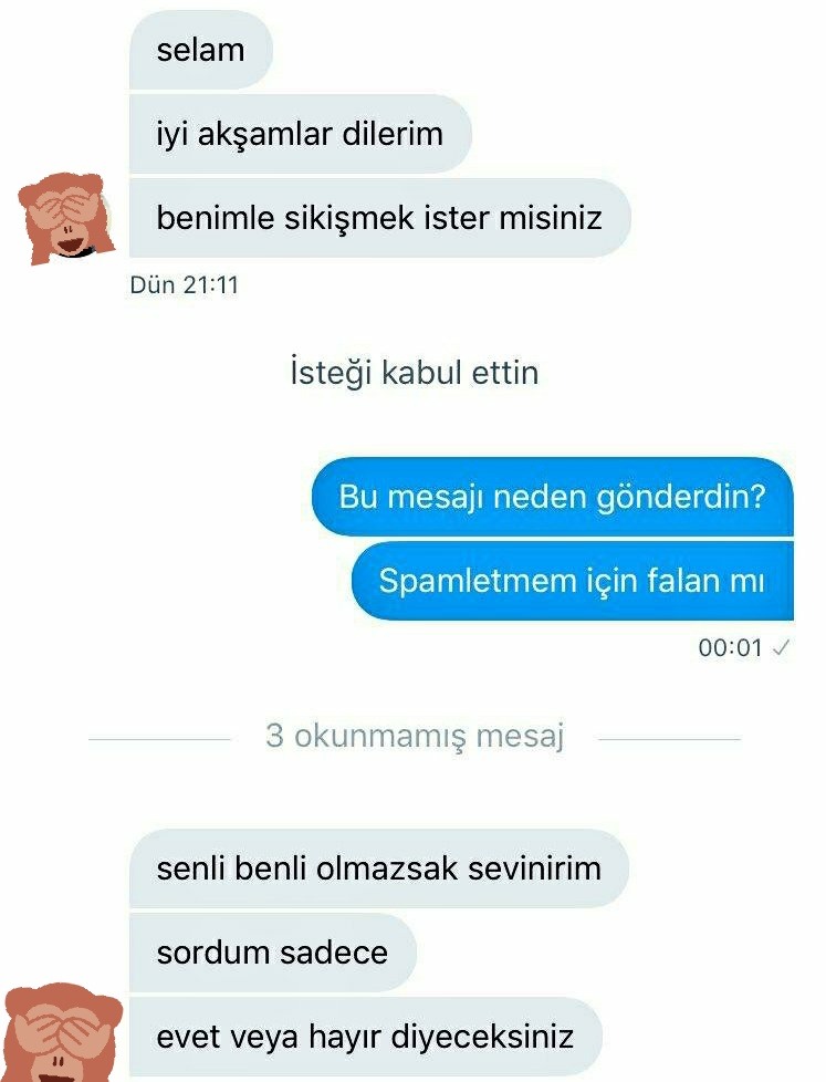 selam iyi akşamlar dilerim...