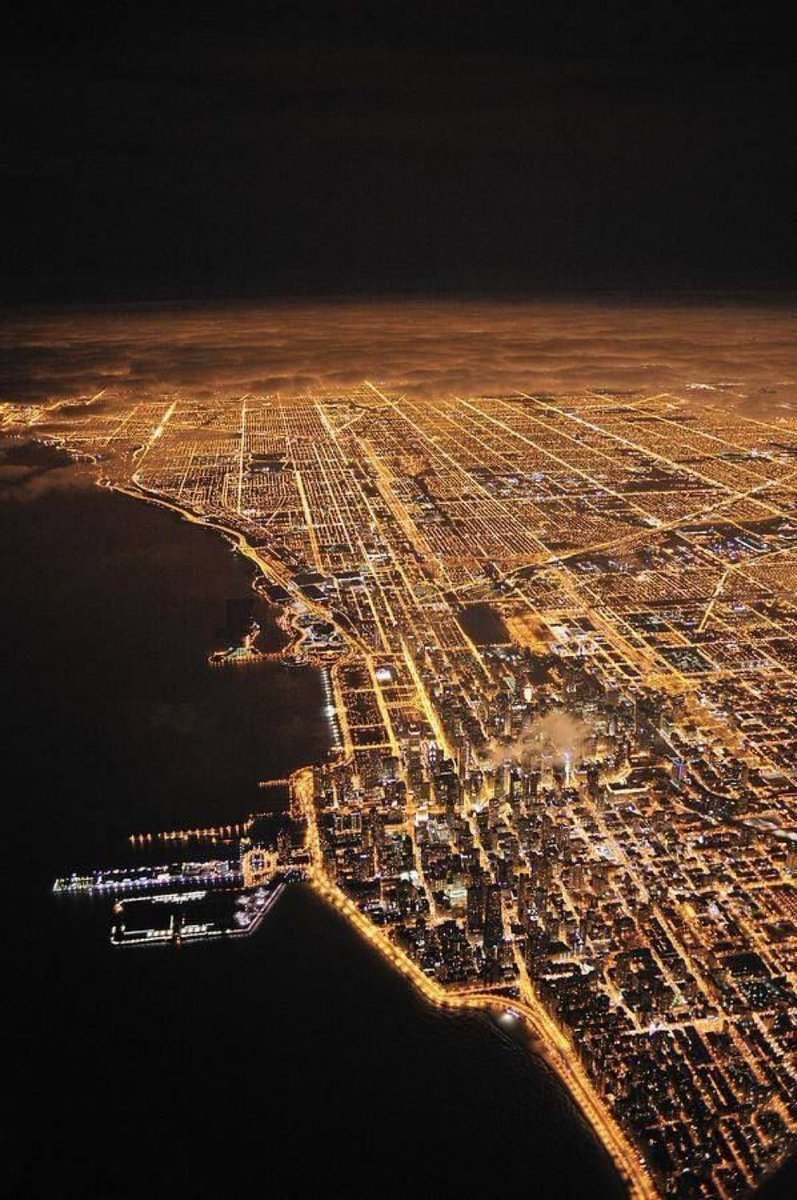 🇺🇲 Chicago'da gece....