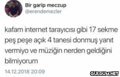 Bir garip meczup...