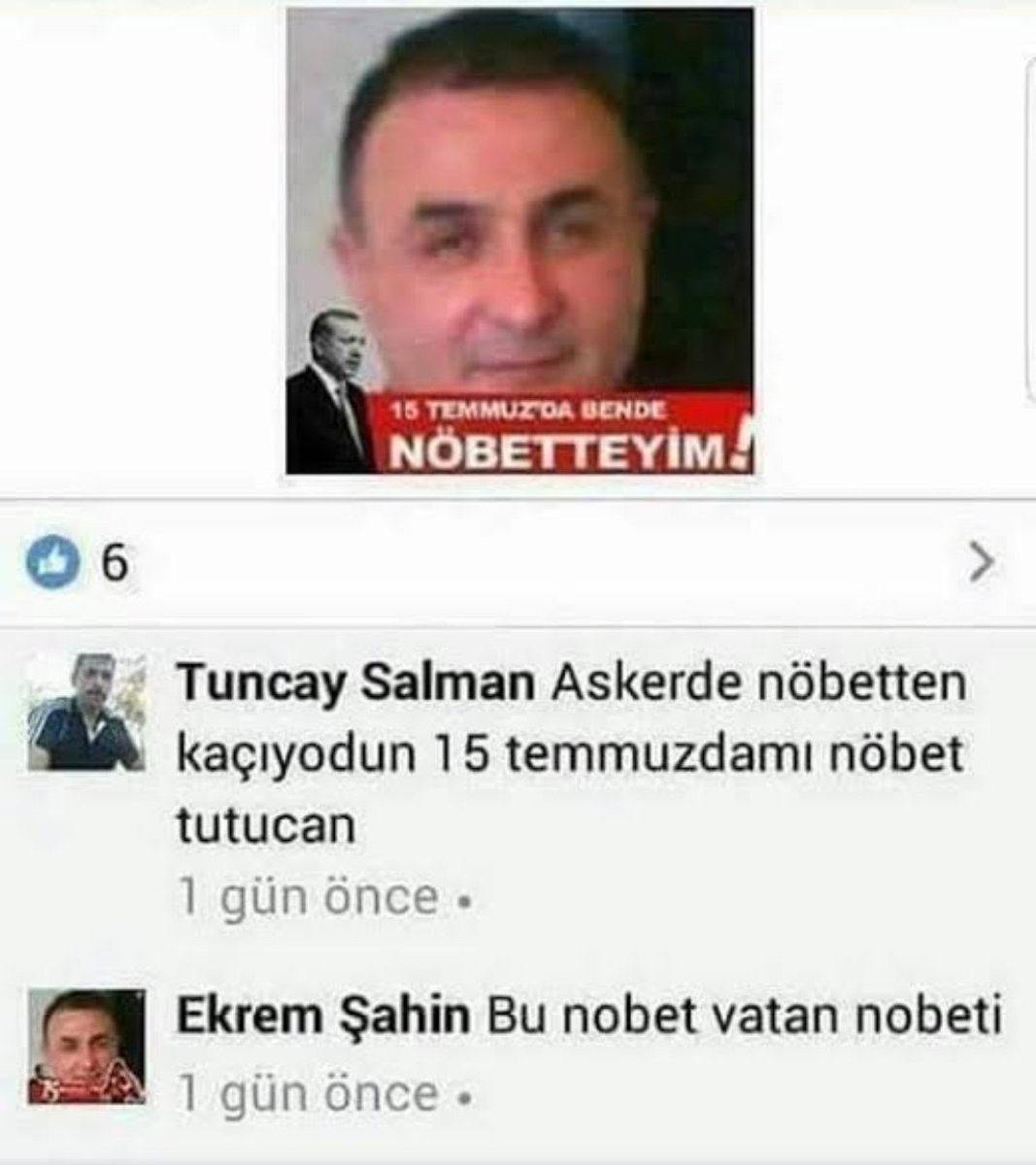 15 TEMMUZDA BENDE...