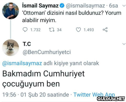 İsmail Saymaz...