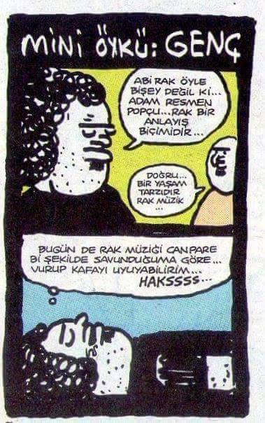 Mini Öykü:  GENÇ 
 - abi...